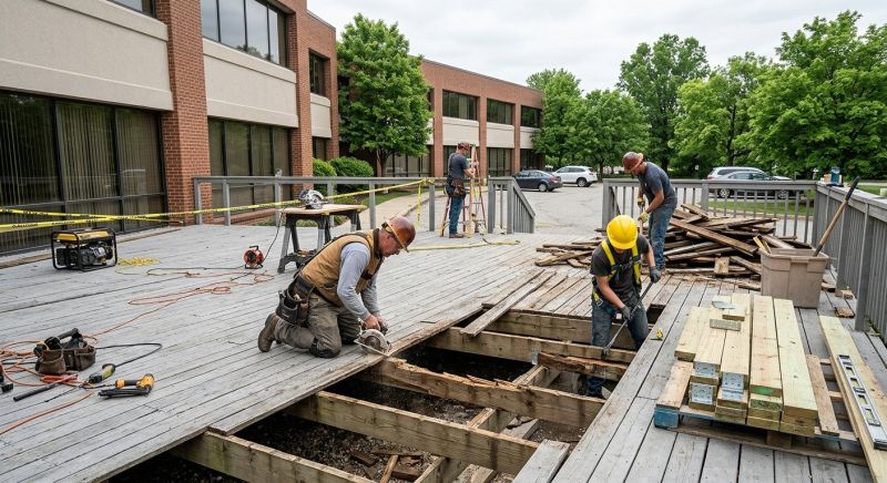 Deck Column Repair in Seattle, WA