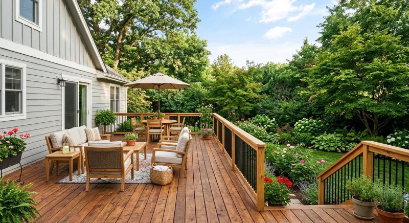 Deck Enlargement in Fairfield County, CT