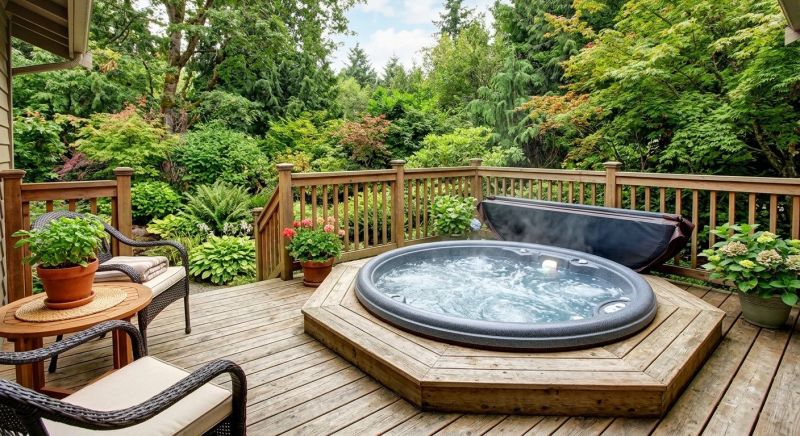 Hot Tub Deck Installation in Stamford, CT