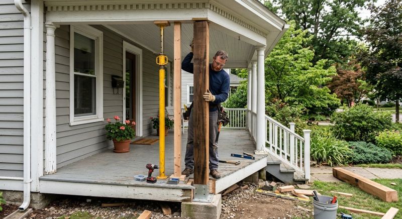 Rotten Column Replacement in Redmond, WA