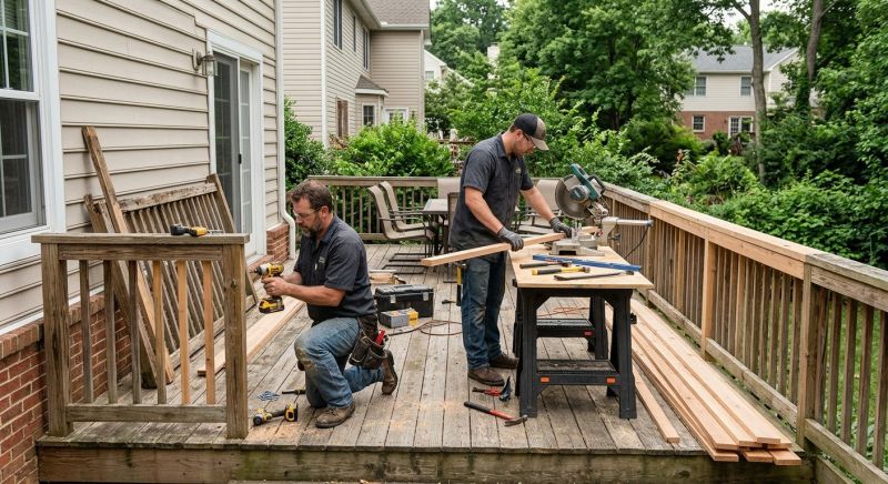 Wood Balcony Repair in Seattle, WA