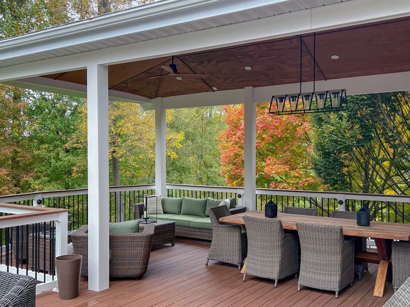 Wood Porch Construction in Fairfield County, CT