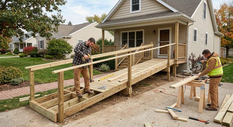 Wood Ramp Service in Wilmington, NC