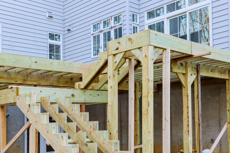 Wooden Veranda Construction in Worcester, MA