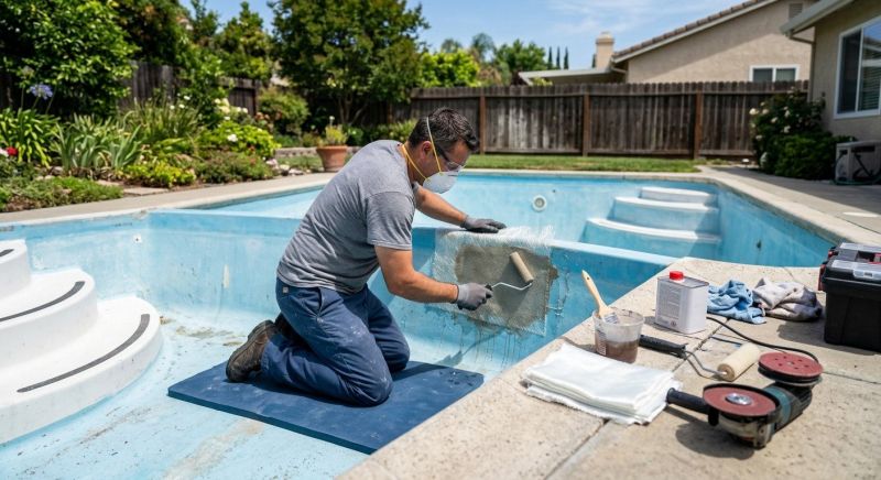 Fiberglass Pool Restoration Service